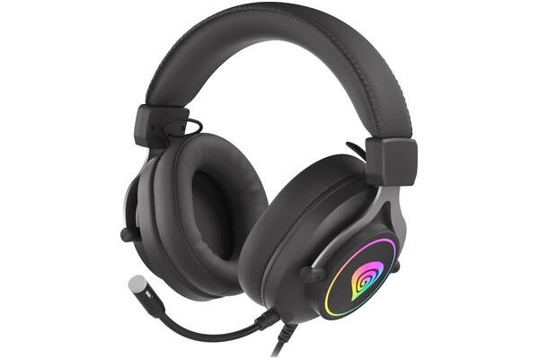 Słuchawki Genesis NSG1792 Neon 750 Nauszne Przewodowe czarny