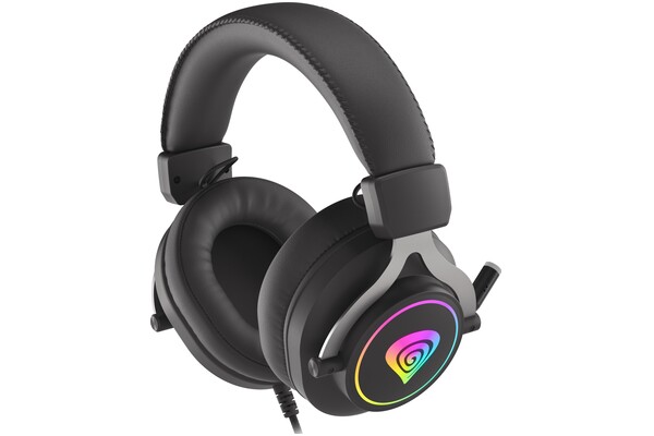 Słuchawki Genesis NSG1792 Neon 750 Nauszne Przewodowe czarny