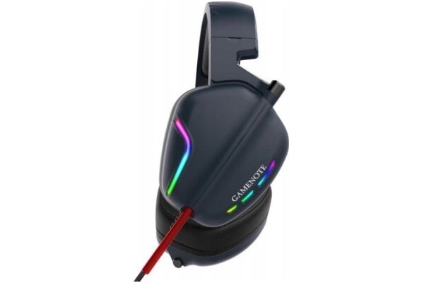 Słuchawki Havit H2019U RGB Nauszne Przewodowe czarny
