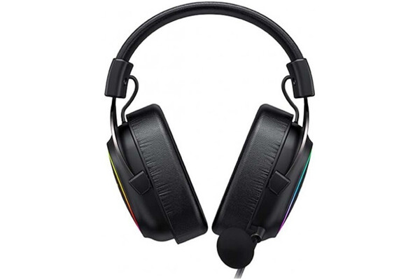 Słuchawki Havit H2002P RGB Nauszne Przewodowe czarny