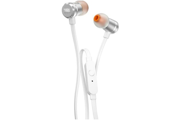 Słuchawki JBL Tune 290 Dokanałowe Przewodowe srebrny