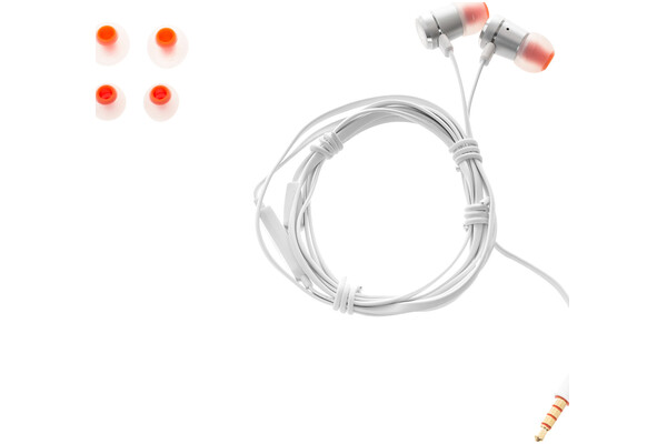 Słuchawki JBL Tune 290 Dokanałowe Przewodowe srebrny
