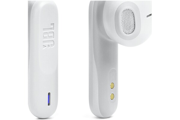 Słuchawki JBL Wave Flex Douszne Bezprzewodowe biały