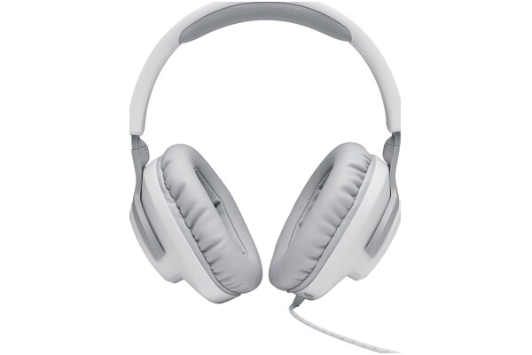 Słuchawki JBL Quantum 100 Nauszne Przewodowe biały