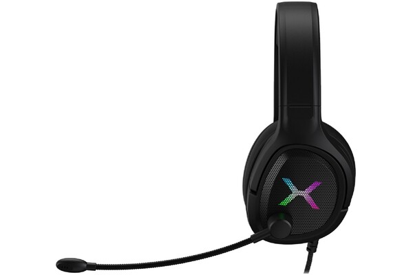 Słuchawki KRUX KRX0091 Popz Nauszne Przewodowe czarny