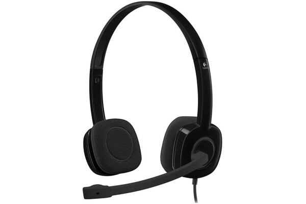 Słuchawki Logitech H151 Nauszne Przewodowe czarny