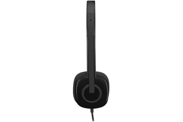 Słuchawki Logitech H151 Nauszne Przewodowe czarny