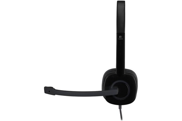 Słuchawki Logitech H151 Nauszne Przewodowe czarny