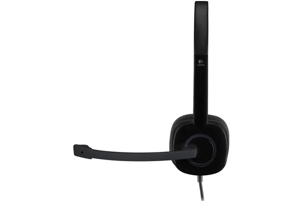 Słuchawki Logitech H151 Nauszne Przewodowe czarny