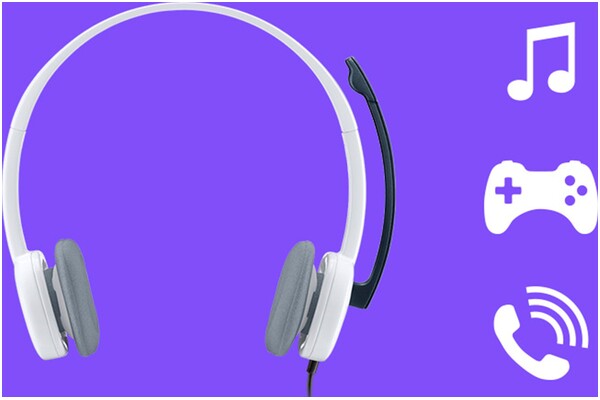 Słuchawki Logitech H150 Nauszne Przewodowe biały