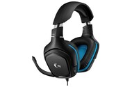 Słuchawki Logitech G432 Nauszne Przewodowe czarno-niebieski