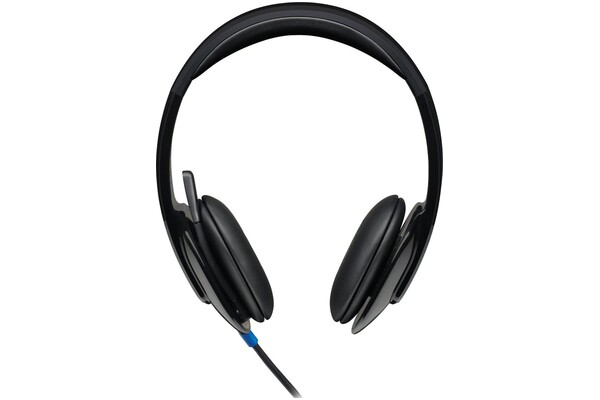 Słuchawki Logitech H540 Nauszne Przewodowe czarny