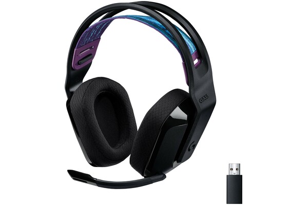 Słuchawki Logitech G535 Lightspeed Nauszne Bezprzewodowe czarny