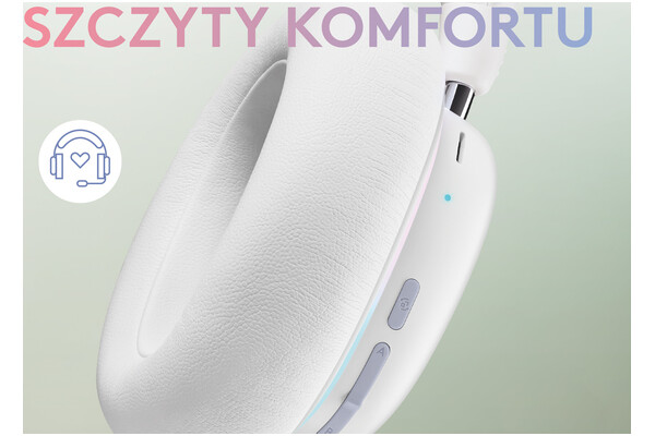 Słuchawki Logitech G735 Nauszne Bezprzewodowe biały