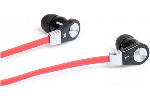 Słuchawki Media-Tech DS2 Magicsound Dokanałowe Przewodowe czarno-czerwony