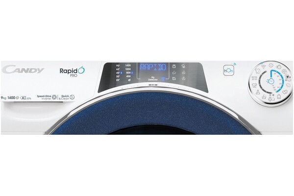 Pralka Candy RP496BWMUC81S RapidO 9kg 1400obr./min