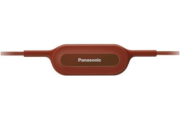 Słuchawki Panasonic RPNJ310BER Dokanałowe Bezprzewodowe czerwony