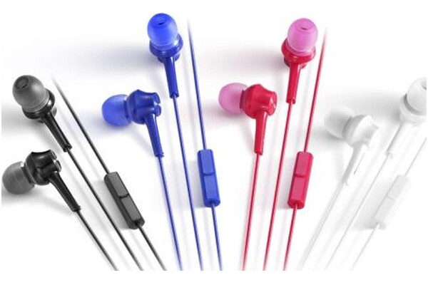 Słuchawki Panasonic RPTCM105EW Dokanałowe Przewodowe biały