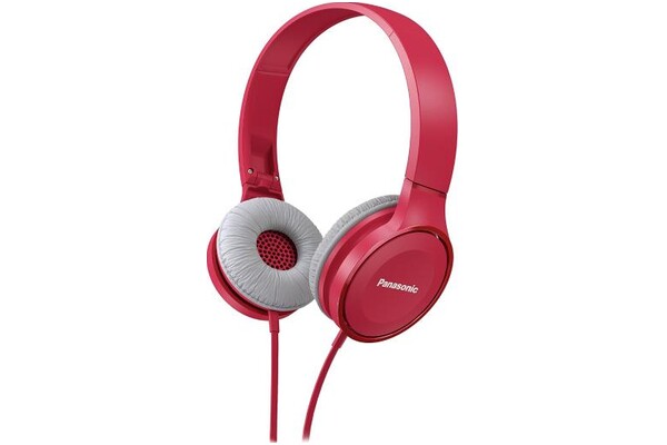 Słuchawki Panasonic RPHF100MEP Nauszne Przewodowe różowy