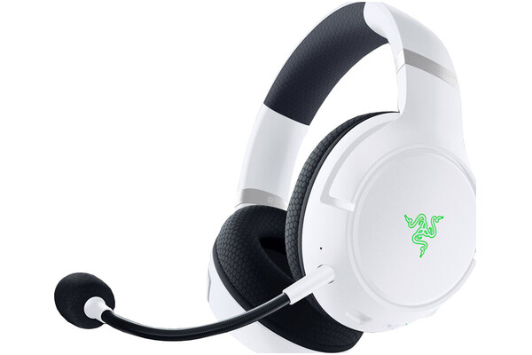 Słuchawki Razer Kaira Pro Nauszne Bezprzewodowe biały