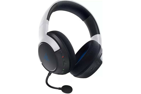Słuchawki Razer Kaira PlayStation Nauszne Bezprzewodowe biało-czarny