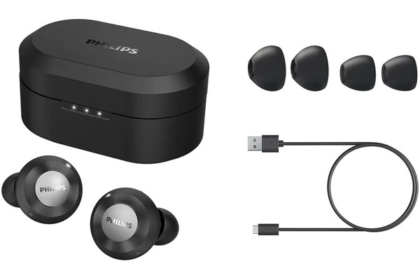 Słuchawki Philips TAT8505BK00 Dokanałowe Bezprzewodowe czarny