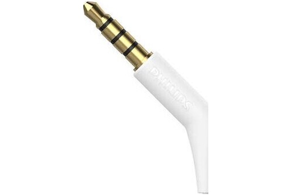 Słuchawki Philips TAE1105WT00 Dokanałowe Przewodowe biały