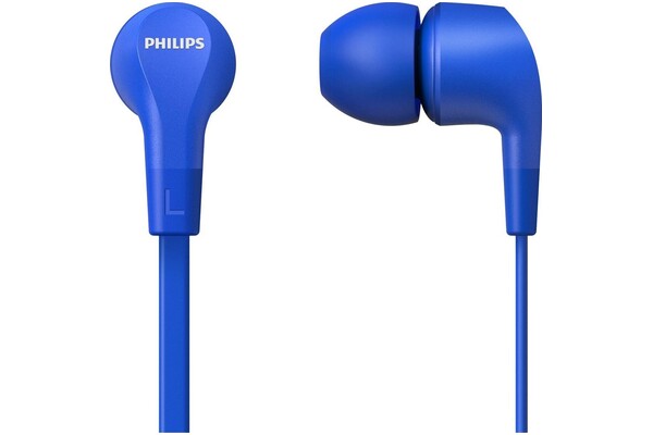 Słuchawki Philips TAE1105BL00 Dokanałowe Przewodowe niebieski