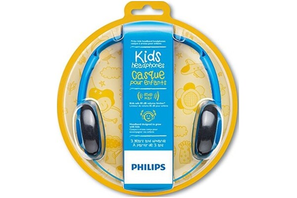 Słuchawki Philips SHK2000BL00 Nauszne Przewodowe niebieski