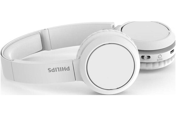 Słuchawki Philips TAH4205WT00 Nauszne Bezprzewodowe biały