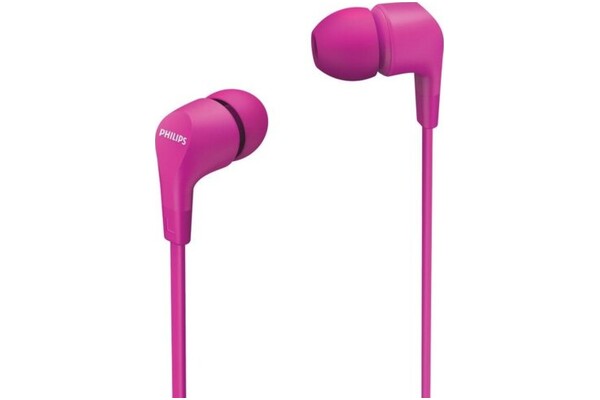 Słuchawki Philips TAE1105PK00 Dokanałowe Przewodowe różowy