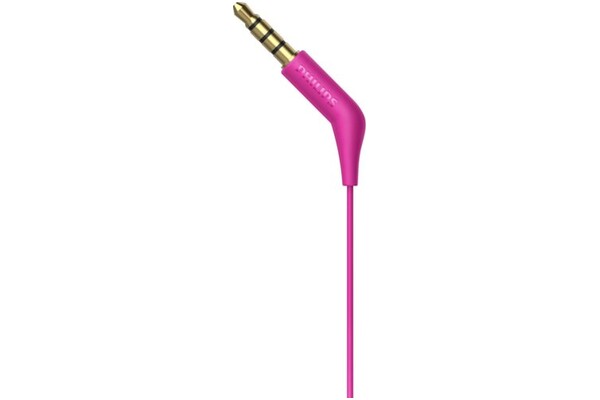 Słuchawki Philips TAE1105PK00 Dokanałowe Przewodowe różowy