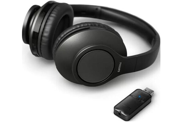 Słuchawki Philips TAH6206BK10 Nauszne Bezprzewodowe czarny