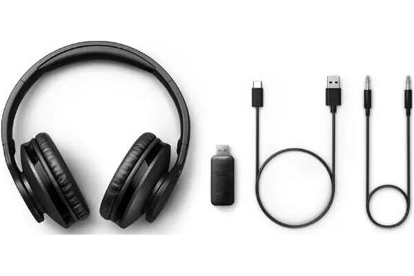 Słuchawki Philips TAH6206BK10 Nauszne Bezprzewodowe czarny