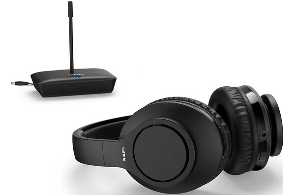 Słuchawki Philips TAH6005BK10 Nauszne Bezprzewodowe czarny
