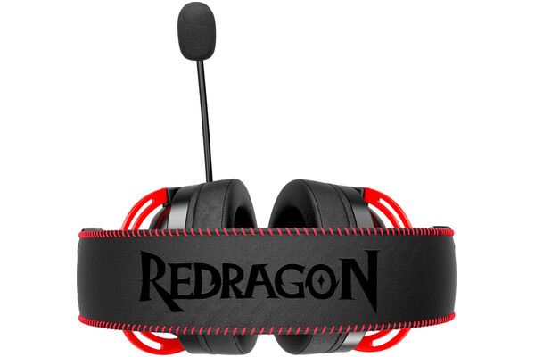 Słuchawki Redragon H386 Diomedes Nauszne Przewodowe czarno-czerwony