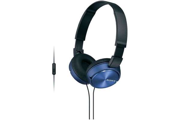 Słuchawki Sony MDRZX310 Nauszne Przewodowe niebieski