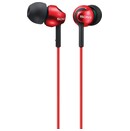 Słuchawki Sony MDREX110LP Dokanałowe Przewodowe czerwony