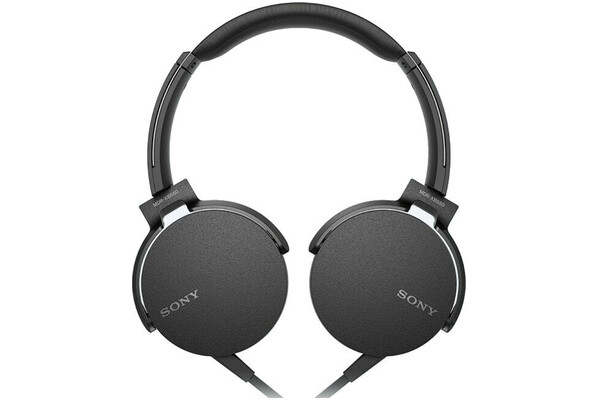 Słuchawki Sony MDRXB550APB Nauszne Przewodowe czarny