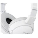 Słuchawki Sony MDRZX110 Nauszne Przewodowe biały