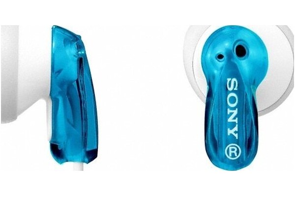 Słuchawki Sony MDRE9LPL Douszne Przewodowe Biało-niebieski
