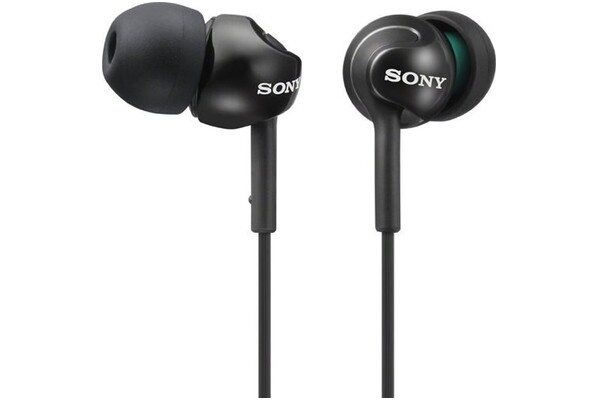 Słuchawki Sony MDREX110LPB Dokanałowe Przewodowe czarny