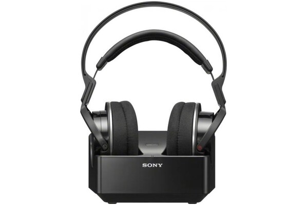 Słuchawki Sony MDRRF855RK Nauszne Bezprzewodowe czarny