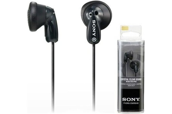 Słuchawki Sony MDRE9LPB Douszne Przewodowe czarny