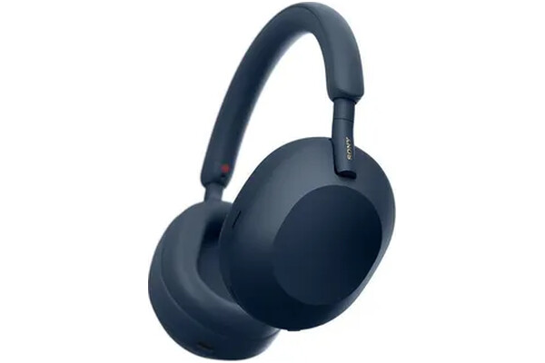 Słuchawki Sony WH1000XM5 Nauszne Bezprzewodowe niebieski
