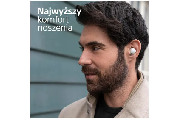 Słuchawki Sony WF1000XM5S Dokanałowe Bezprzewodowe srebrny