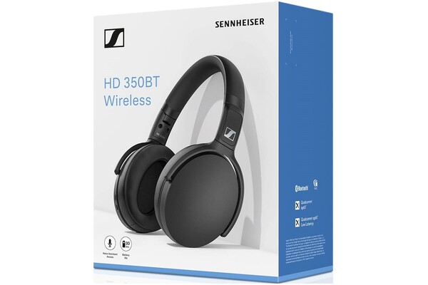 Słuchawki Sennheiser HD350 Nauszne Bezprzewodowe czarny