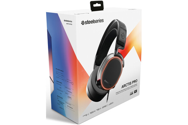 Słuchawki SteelSeries Arctis Pro Nauszne Przewodowe czarny
