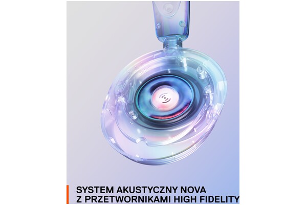 Słuchawki SteelSeries Arctis Nova 1 Nauszne Przewodowe biały