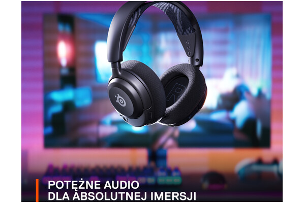 Słuchawki SteelSeries Arctis Nova 4 Nauszne Bezprzewodowe czarny